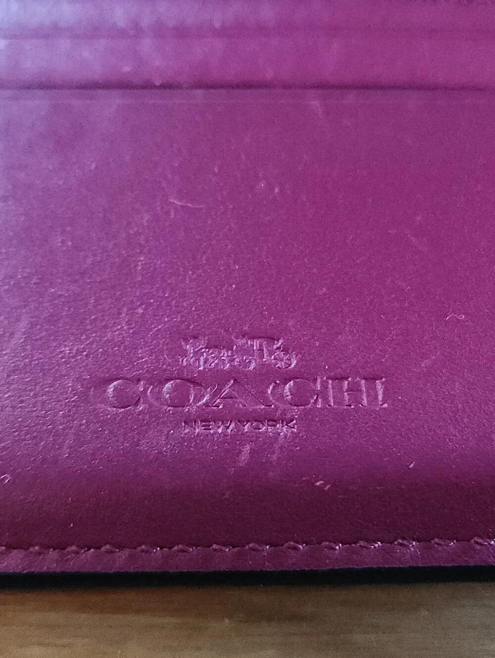 Coach Card Case